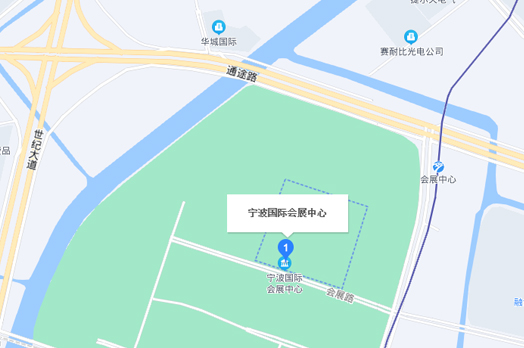 宁波家博会展馆宁波文化广场地图
